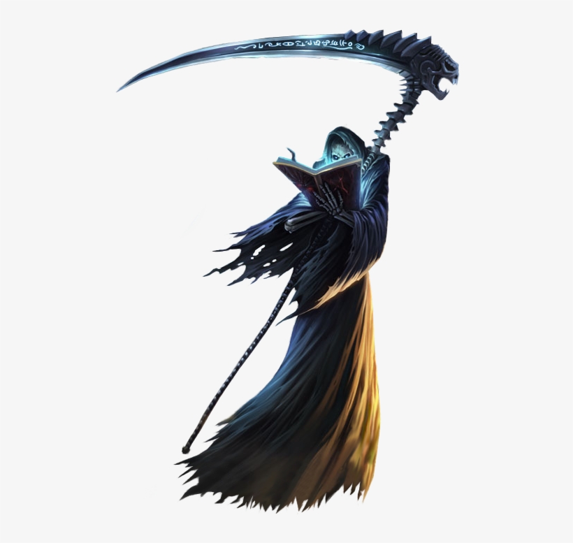 Grim Reaper Karthus Png Image - Grim Reaper On Transparent Background, transparent png