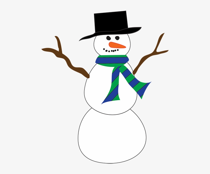 Snowman Clipart Chubby - Snowman Graphic, transparent png