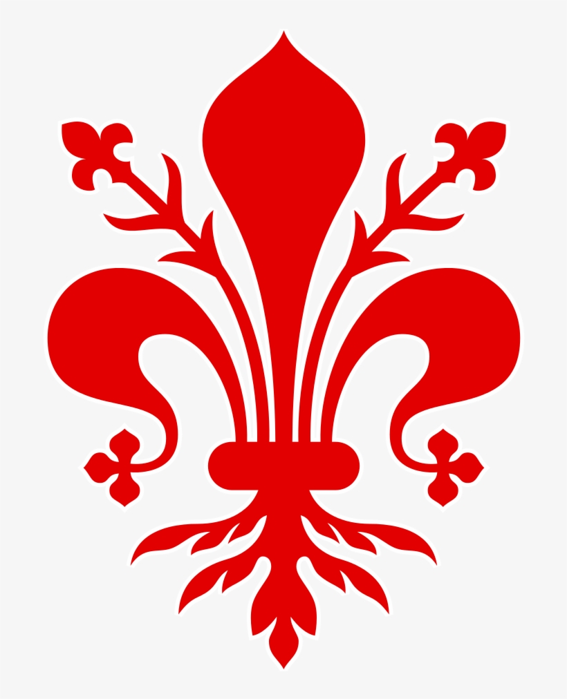 Fleur De Lis Of Florence - Flor De Lis Florencia, transparent png
