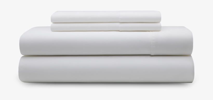 White Sheet Set - Sateen, transparent png