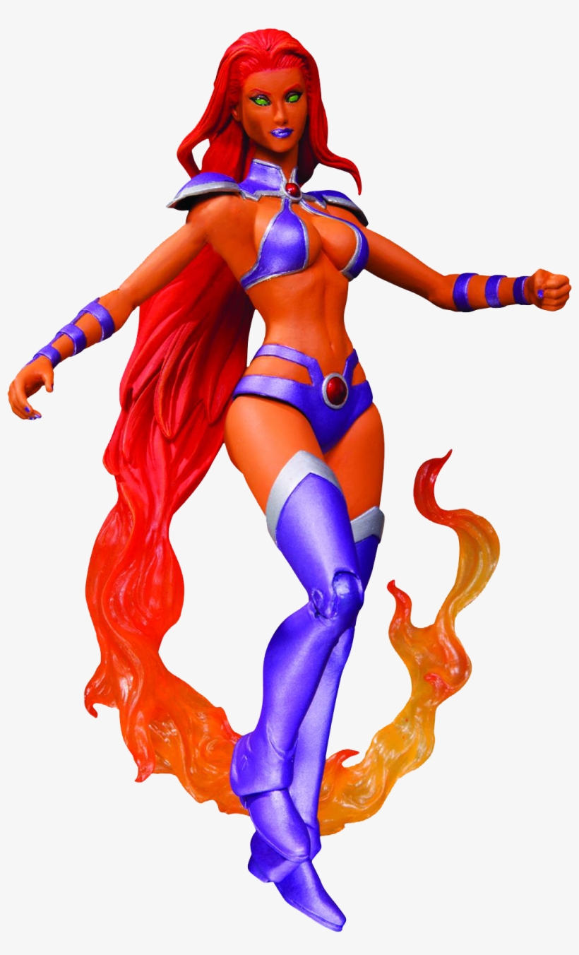 Starfire Action Figure Copy, transparent png
