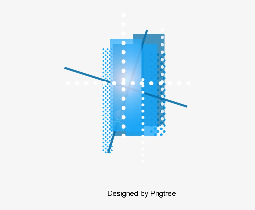 Blue Abstract Lineas Geometricas De La Ciencia Y La - Science, transparent png