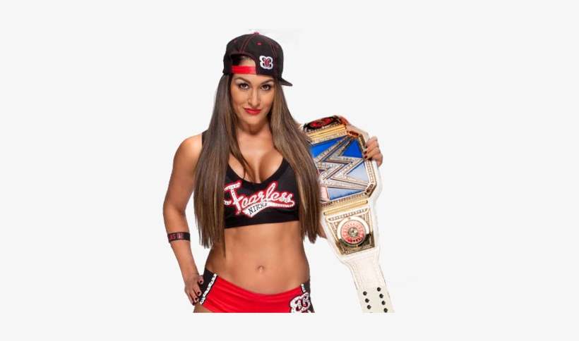 Renders Backgrounds Logos - Nikki Bella Champion Png, transparent png