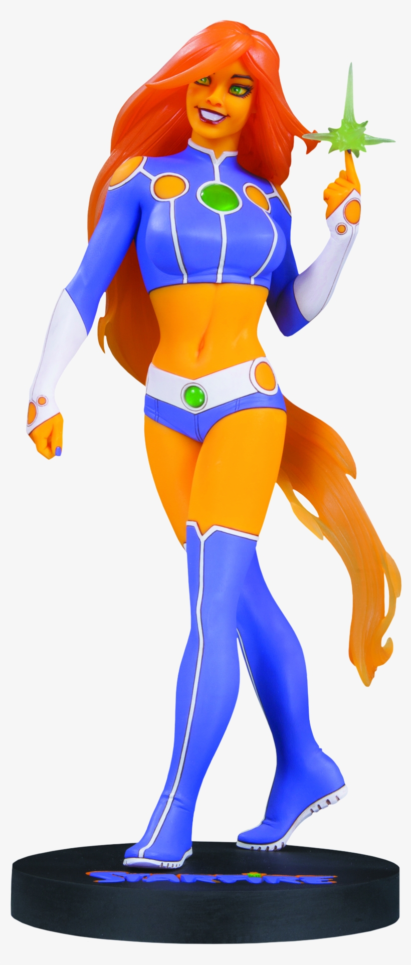 Teen - Starfire Statue, transparent png