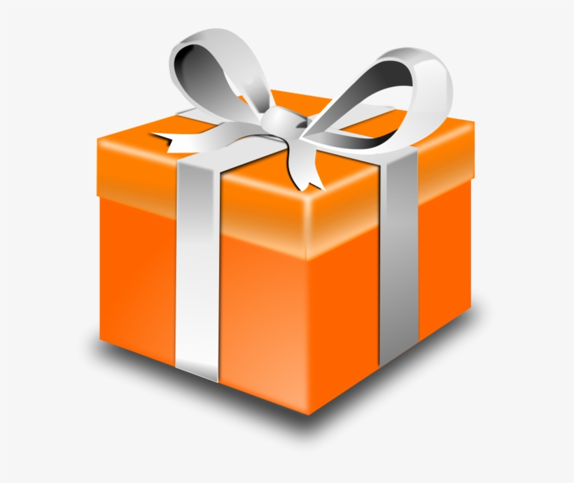 Wrapped - Free Clip Art Present, transparent png