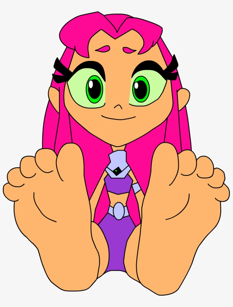Starfire Soles By T - Los Pies De Starfire, transparent png
