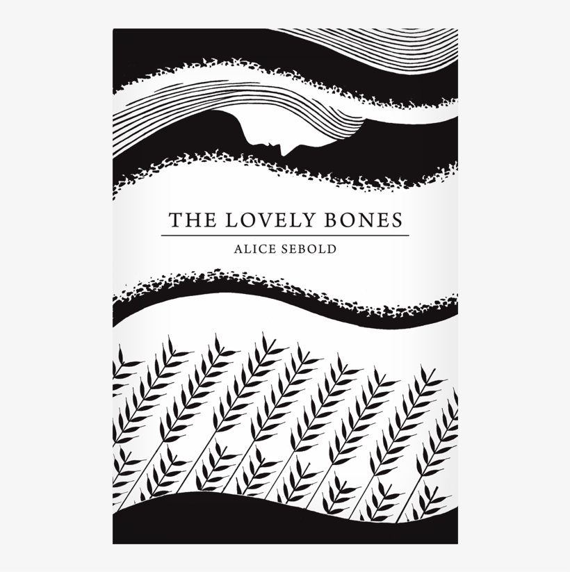 The Covers Designed Purley In Black And White - Lovely Bones (picador 40th Anniversary Edition), transparent png