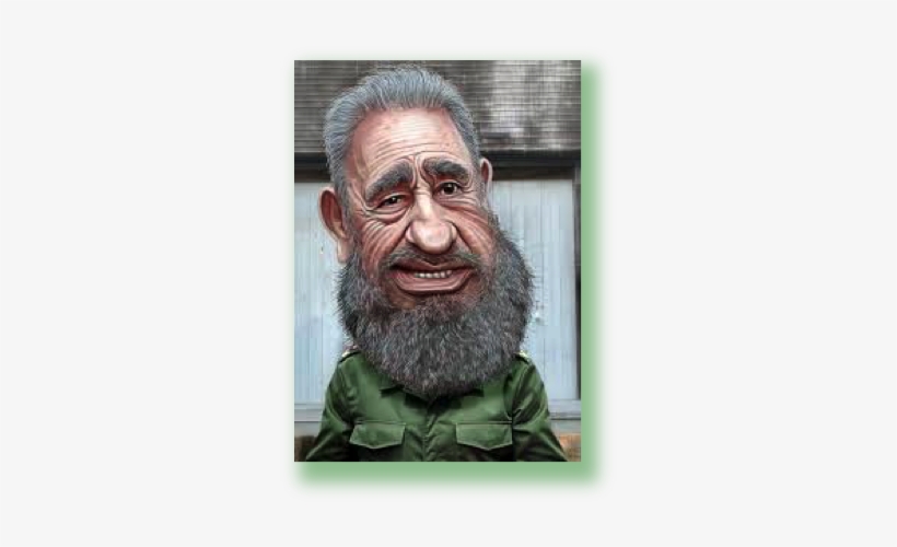 As We've Already Seen Earlier, Some Might Argue The - Fidel Castro Caricature, transparent png