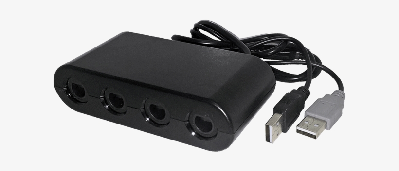 Ttx Tech Gamecube To Wii U 4-port Controller Adapter, transparent png