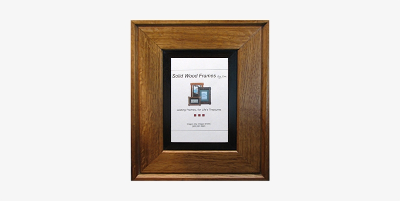 Mitered Wood Picture Frame - Solid Wood Picture Frames, transparent png