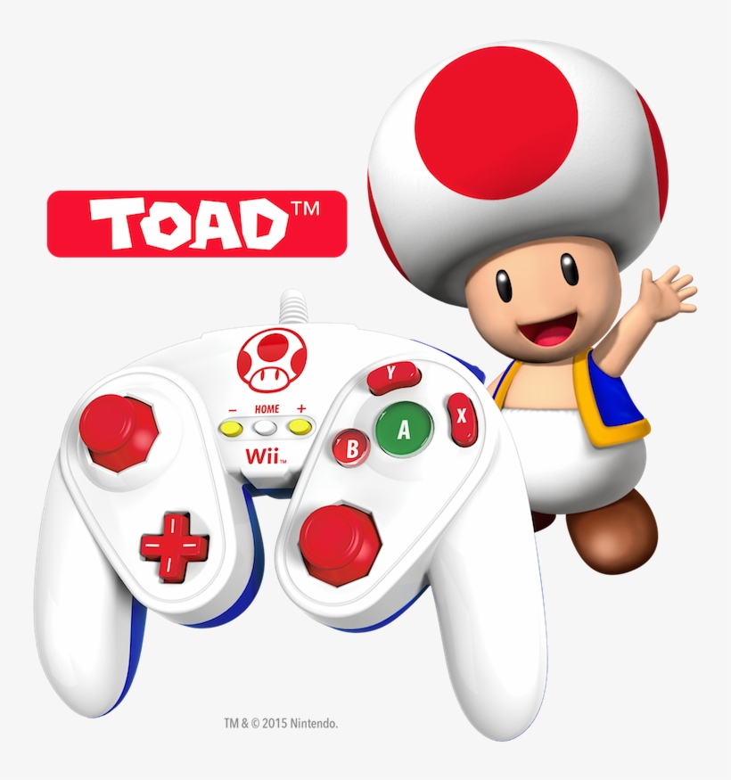Controller Line Inspired By The Original Gamecube Controller - Mushroom On Mario Kart, transparent png