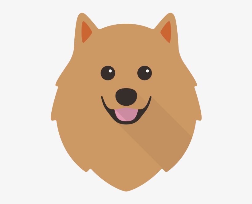 Pomeranian-02 Yappicon - German Spitz, transparent png