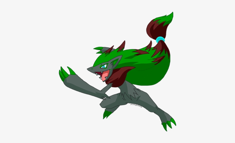 Midnight The Zoroark - Shadow The Hedgehog Zoroark, transparent png