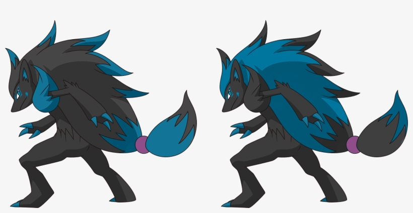 View Zoroark , - Zoroark And Lycanroc, transparent png