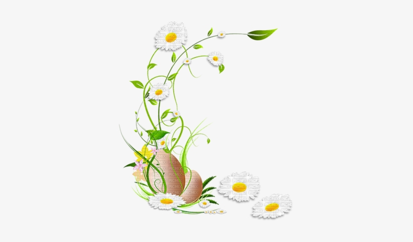Cadre Pâques Easter Frame Border, transparent png