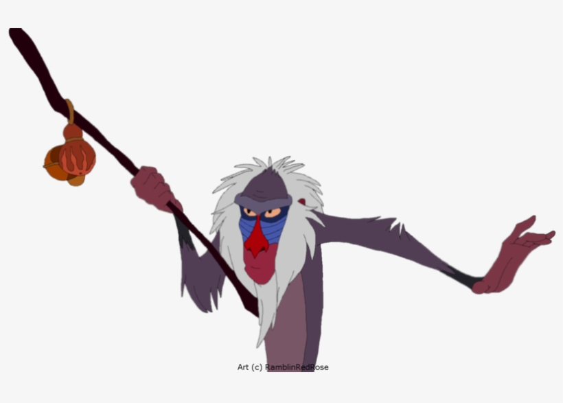 Rafiki Png Pic - Lion King Rafiki Png, transparent png