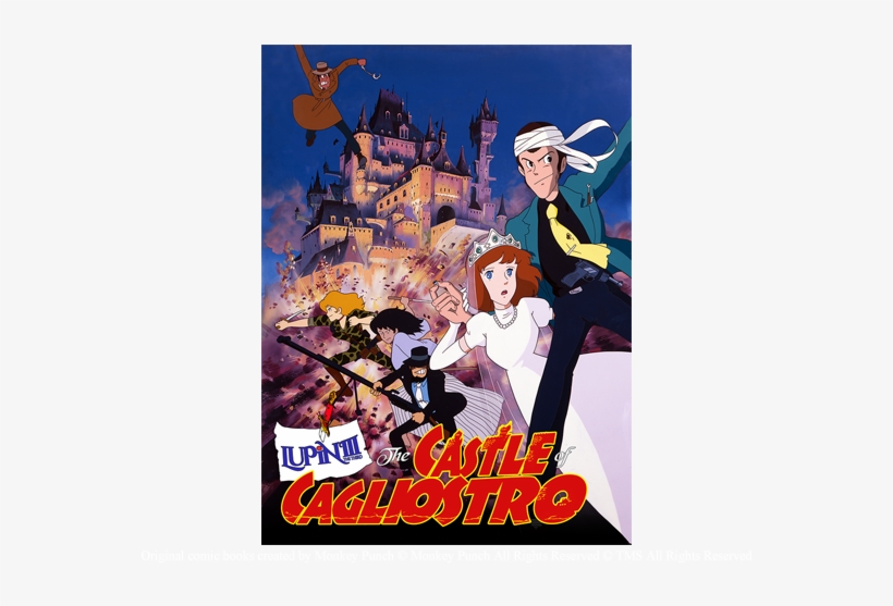 Lupin The Third The Castle Of Cagliostro Poster - Lupin The Third Castle Of Cagliostro Poster, transparent png