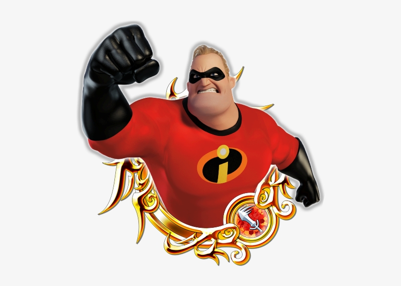 Freeuse Stock Incredibles Drawing Valentines - Kingdom Hearts Union X Incredibles, transparent png