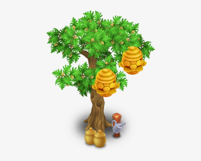 Beehive Tree Stage 2 - Beehive Tree, transparent png