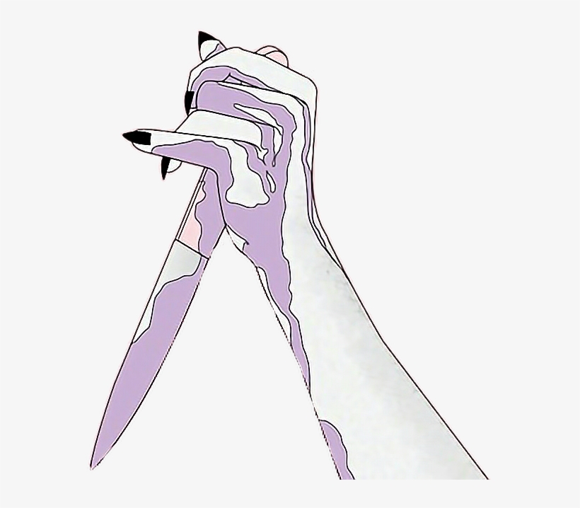 Couteau Knife Psychopath Tumblr Girl Pastel Freetoedit Knife