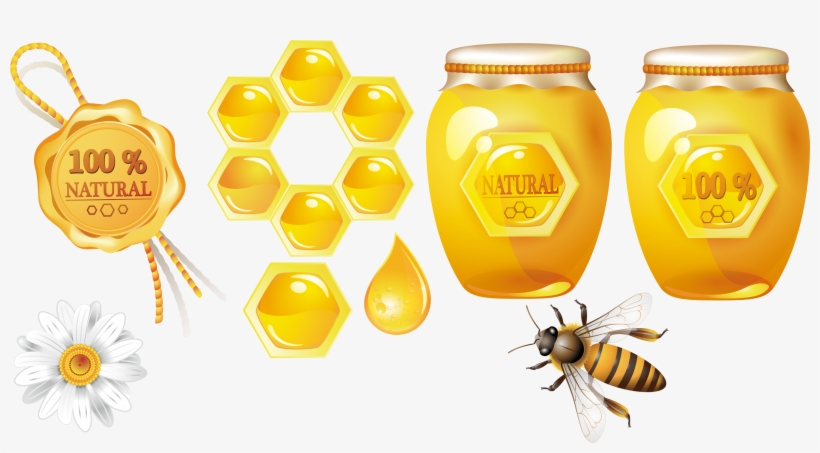 Image Transparent Stock Honey Bee Honeycomb Theme Transprent - Bee, transparent png
