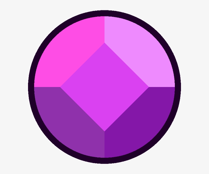 Violet Diamond Gemstone - Diamond Gem Steven Universe Purple, transparent png