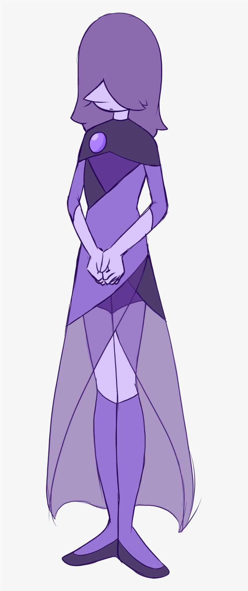 Gempsona-mc I Caved And Made A Purple Diamond And Pearl, - Purple Diamond Png Su, transparent png