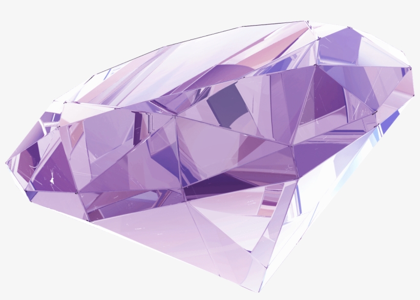 Purple Diamond - Purple Diamond Png, transparent png