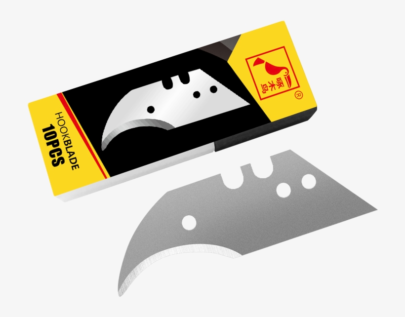 2 Notch Linoleum Carpet Cutting Hook Blade - Utility Knife, transparent png