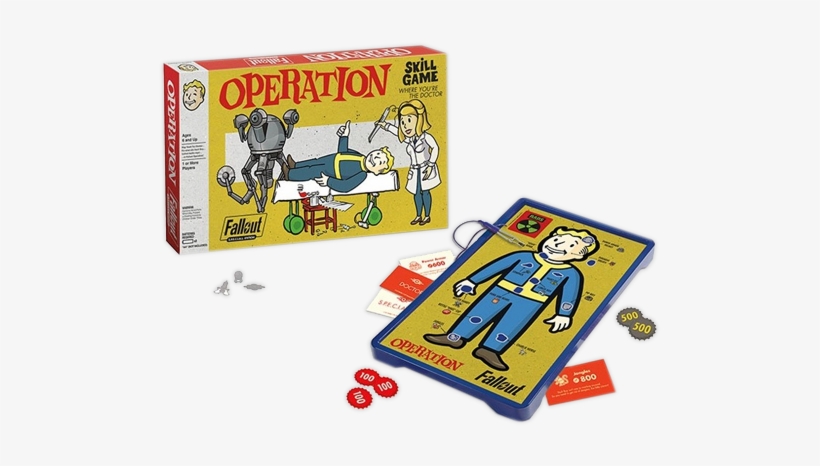 This Officially Licensed Take On Operation Has You - Fallout Operation Board Game, transparent png
