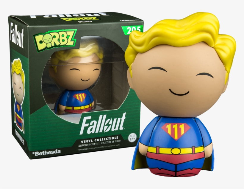 Toughness Vault Boy Dorbz Vinyl Figure - Fallout - Toughness Vault Boy Dorbz Vinyl Collectible, transparent png