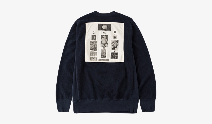 Reverse French Terry Crewneck - Sweater, transparent png