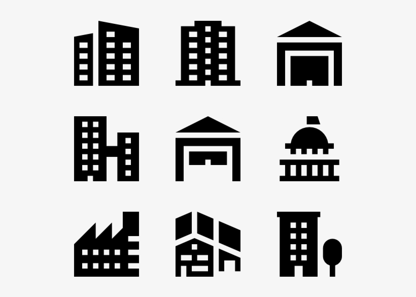 Buildings - Number Png, transparent png