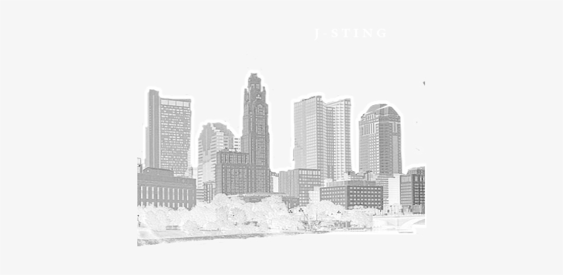 Share This Image - Columbus Skyline, transparent png