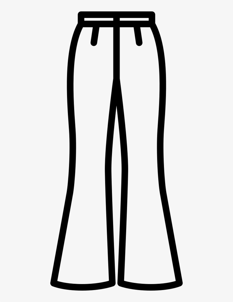 Flare Pants Comments - Pants Icon Png, transparent png