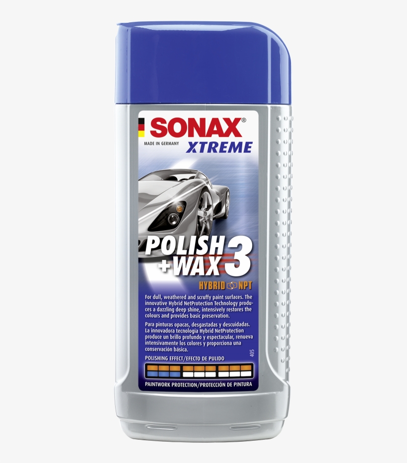 Sonax Xtreme Polish Wax 3 Hybrid Npt - Sonax Xtreme Polish And Wax 3 Nano Pro (250ml), transparent png