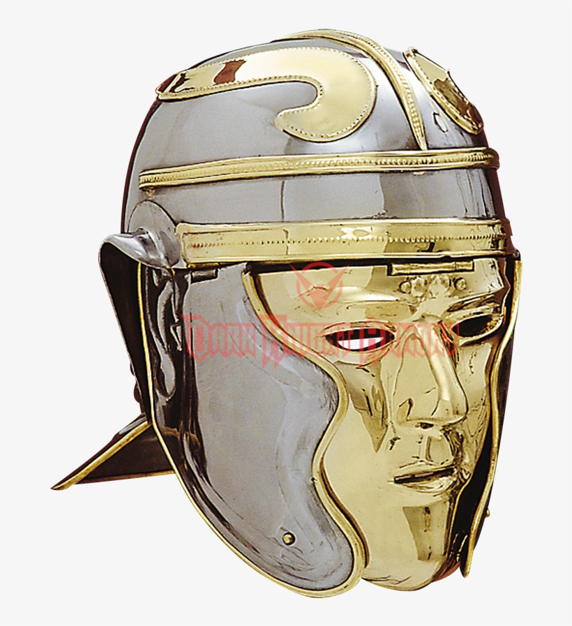 Imperial Gallic Face Helmet, transparent png