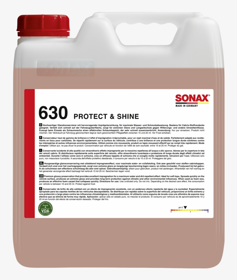 06306000 Sonax Protect Shine 10l - Wood, transparent png