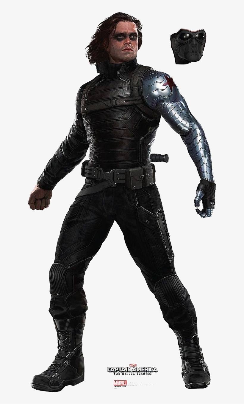 Winter Soldier Bucky Png Transparent Image - Winter Soldier Cut Out, transparent png