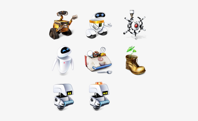 Search - Wall E Icon Png, transparent png