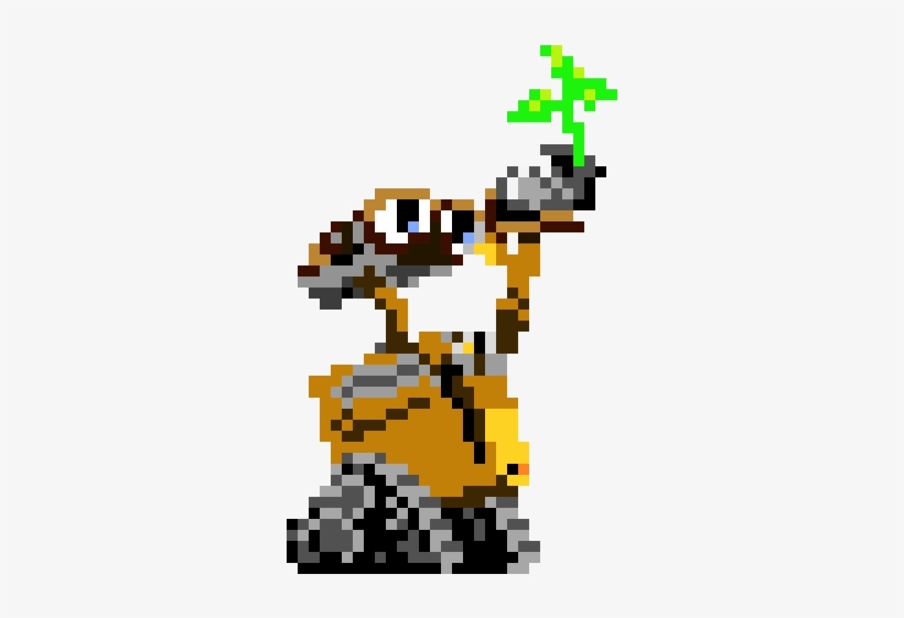 Wall-e - Pixel Wall E, transparent png