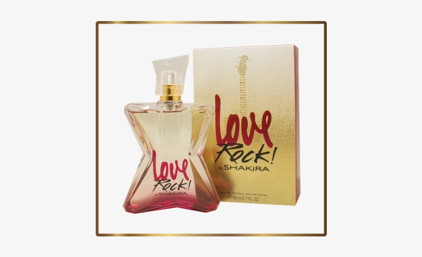 Iva Incluído - Shakira 80ml Love Rock Eau De Toilette Spray, transparent png