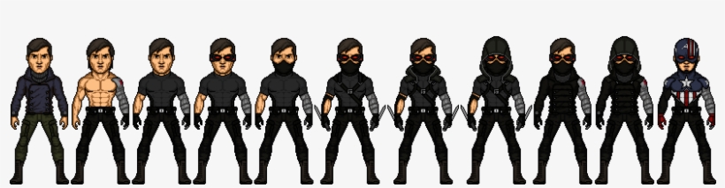 Winter Soldier Redesign - Uss Enterprise F Crew, transparent png