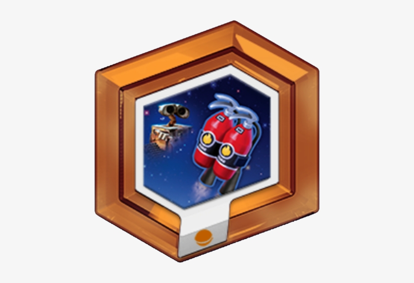 Disney Infinity Series 3 Power Disc Wall-e's Fire Extinguisher, transparent png