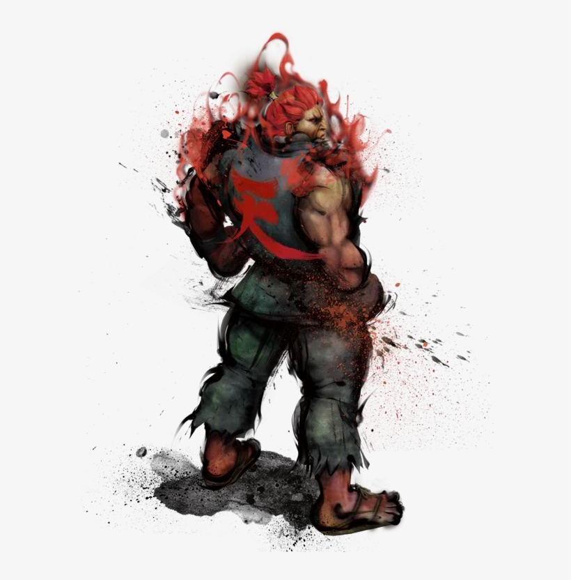 Akuma - Akuma Street Fighter, transparent png