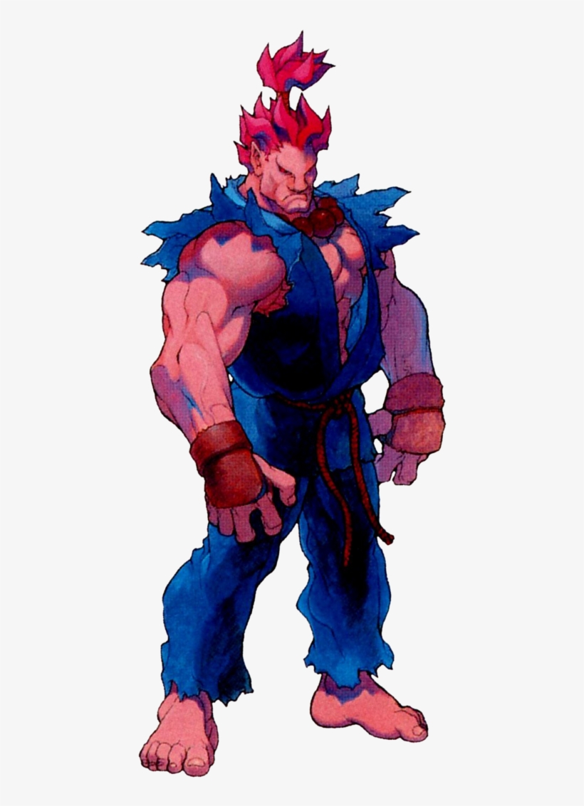 Street Fighter Alpha Akuma By Hes6789 - Street Fighter Zero Akuma, transparent png