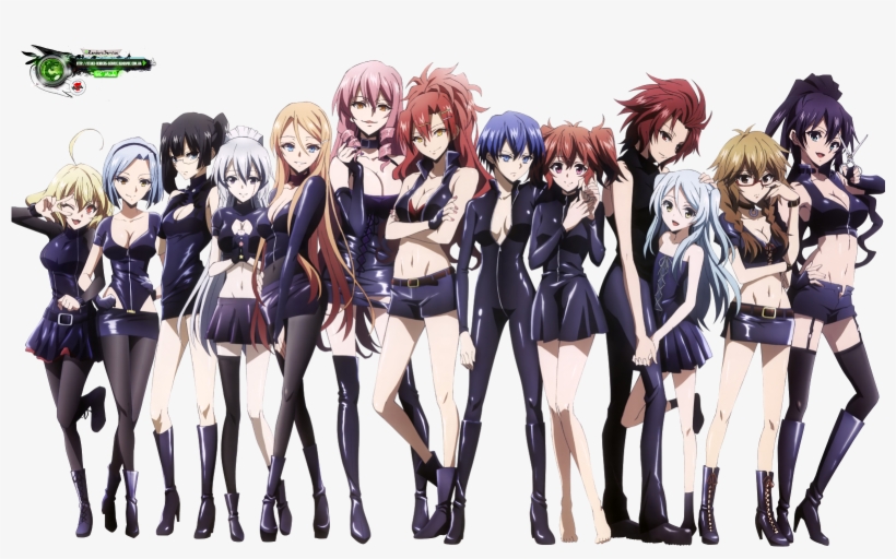 Akuma No Riddle Grupa Assasins Mega Kakoiiii Killers - Class Black Akuma No Riddle, transparent png