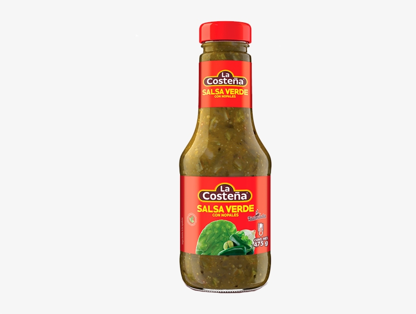 Green Sauce With Nopal Cactus - La Costeña, transparent png