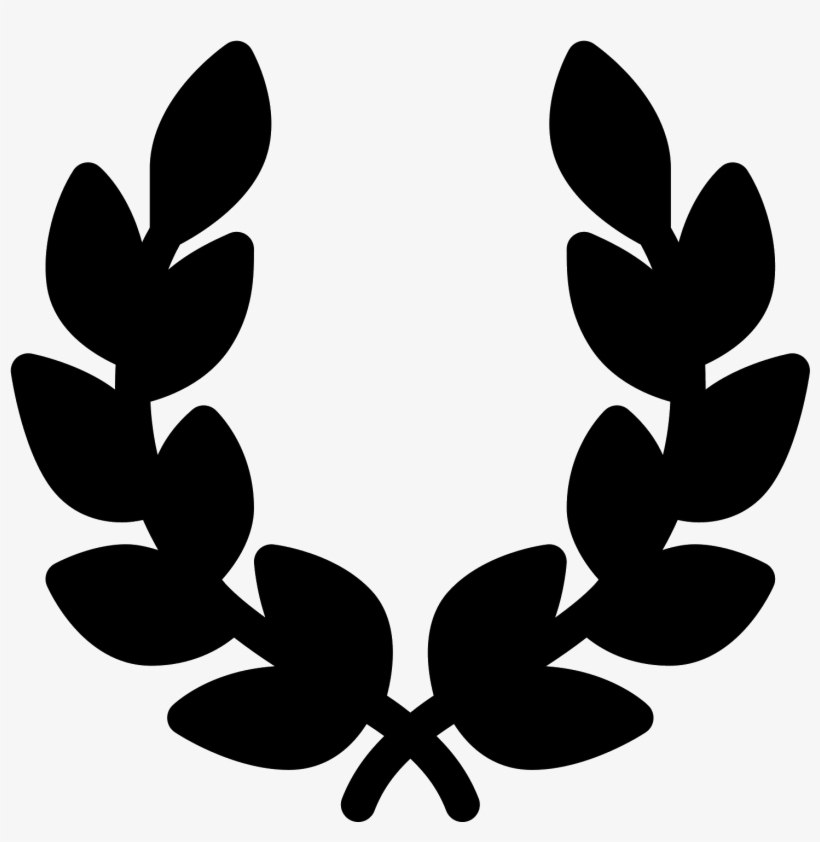 Jpg Free Library Laurel Wreath Filled Icon Free Download - Laurel Wreath, transparent png