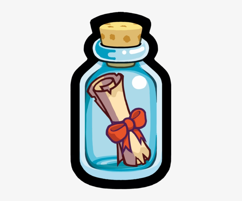 341px-mds Message In A Bottle - Pokémon Mystery Dungeon, transparent png